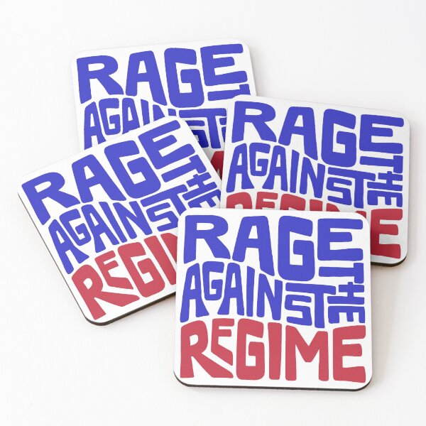 Item preview, Rage Against The Regime Word Art designed and sold by Unhinged Heather.