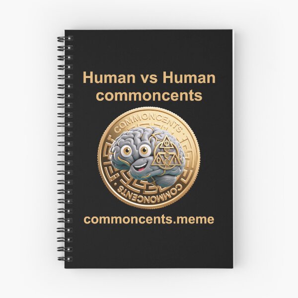 Item preview, commoncents.meme Human vs Human designed and sold by commoncents_meme.