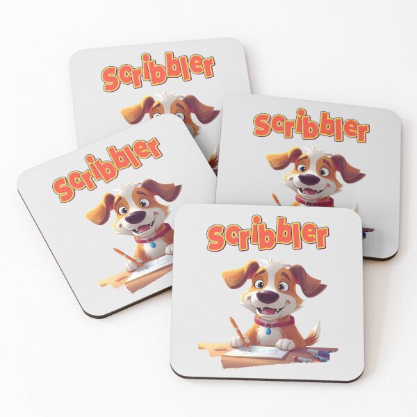 Item preview, Amusing Dog Scribbler. designed and sold by MPC-Mince-Pies.