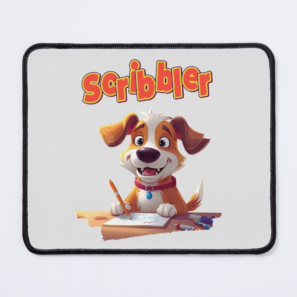 Item preview, Amusing Dog Scribbler. designed and sold by MPC-Mince-Pies.