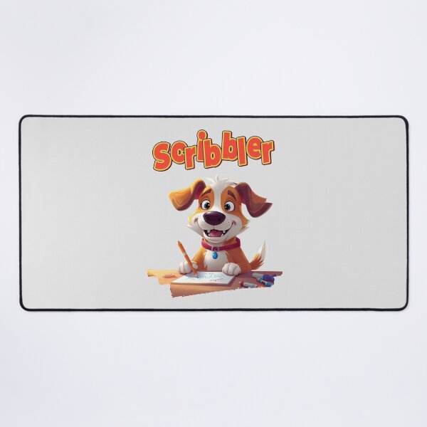 Item preview, Amusing Dog Scribbler. designed and sold by MPC-Mince-Pies.