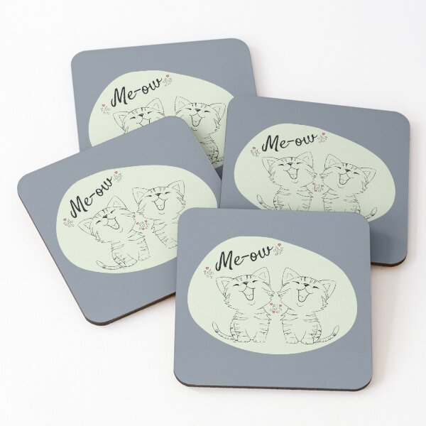 Item preview, Me-ow Cute Musical Cat Couple designed and sold by StoneybrokeM.