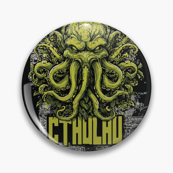Item preview, Cthulhu horror creature in dark art style designed and sold by drizzd.