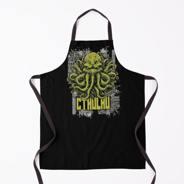 Item preview, Cthulhu horror creature in dark art style designed and sold by drizzd.