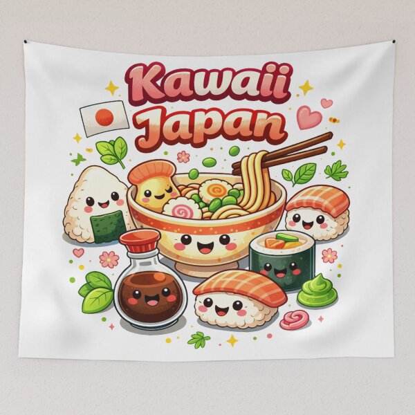 Item preview, Kawaii Japan Sushi and Ramen Delights. Japanese Food designed and sold by JonelleTshirts.