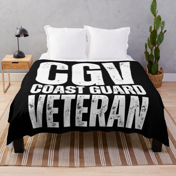 Item preview, CGV Coast Guard Veteran – Bold Distressed Military Design Honoring U.S. Maritime Service White Lettering designed and sold by GFamilyC.
