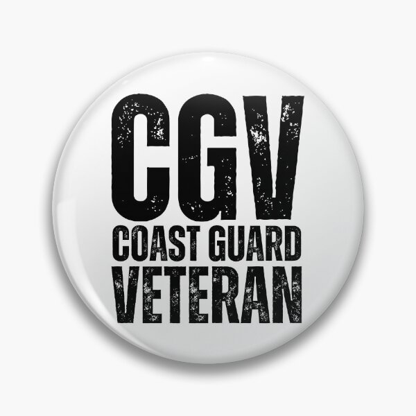 Item preview, CGV Coast Guard Veteran – Bold Distressed Military Design Honoring U.S. Maritime Service Black Lettering designed and sold by GFamilyC.