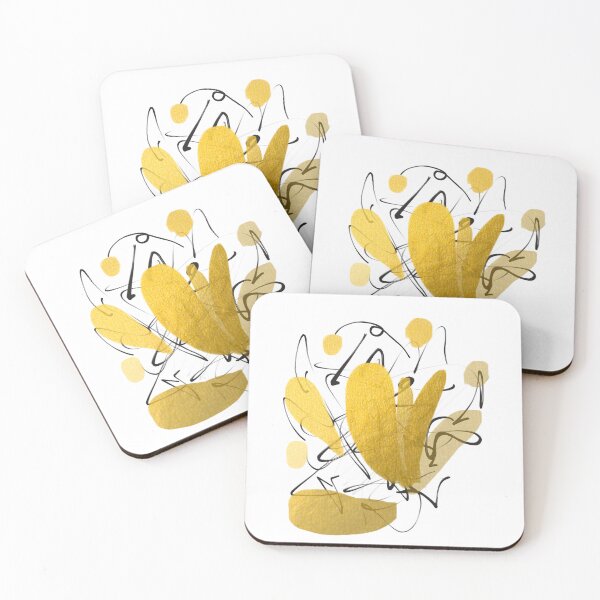 Item preview, Golden trail -  Modern Radiant Design designed and sold by SolutionsArt.