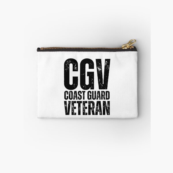 Item preview, CGV Coast Guard Veteran – Bold Distressed Military Design Honoring U.S. Maritime Service Black Lettering designed and sold by GFamilyC.