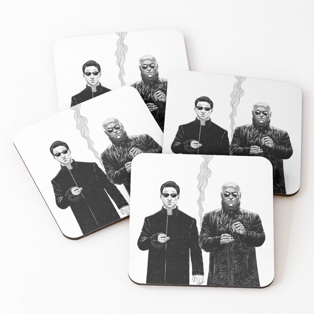 Item preview, Coasters (Set of 4) designed and sold by TheRetrics1.