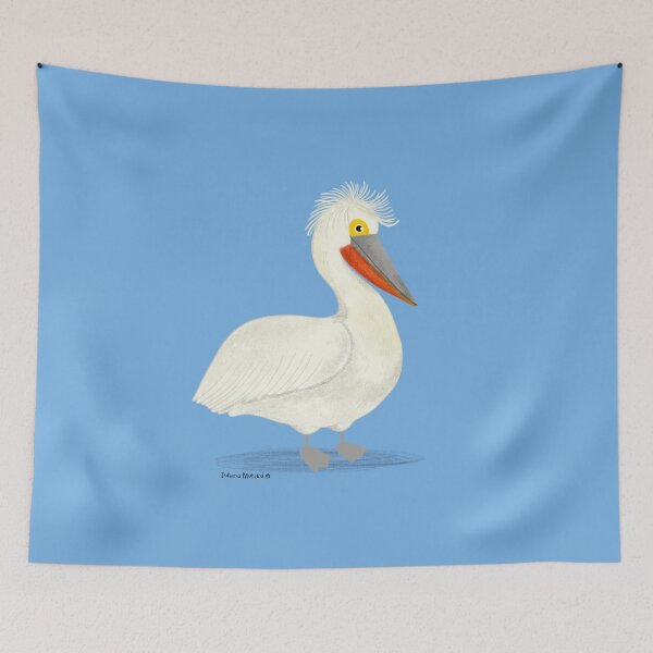 Item preview, Dalmatian Pelican 2 designed and sold by julianamotzko.