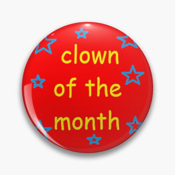 Item preview, clown of the month designed and sold by dazzlingneko.