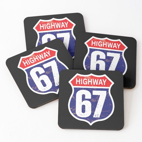 Item preview, Six Seven Highway Road Sign 67 Meme Interstate Sign 6 7  I-67 designed and sold by erozzz.