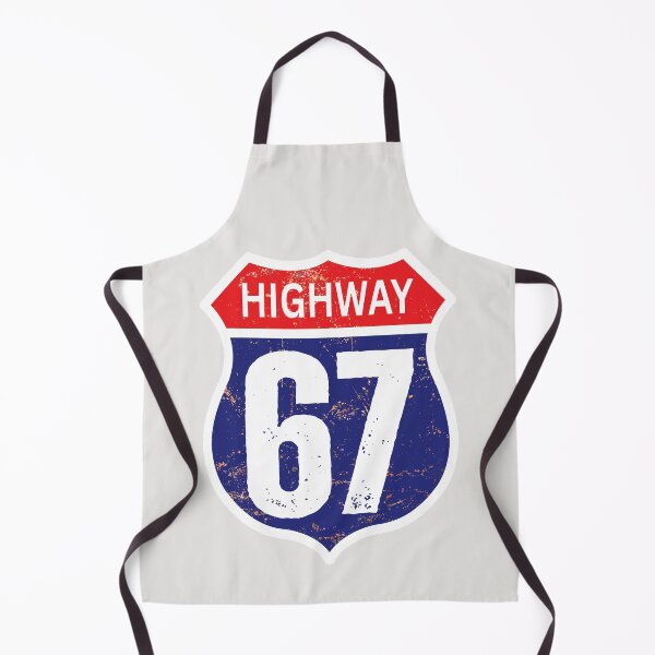 Item preview, Six Seven Highway Road Sign 67 Meme Interstate Sign 6 7  I-67 designed and sold by erozzz.