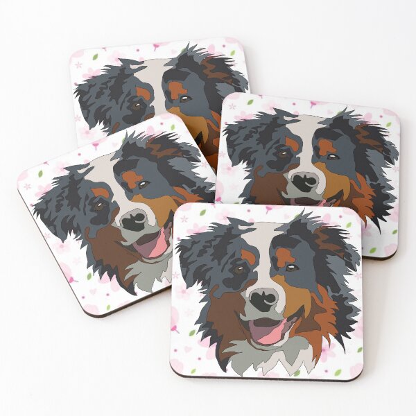 Item preview, Copy of Aussie mutt spring  pattern designed and sold by LeahcarsArt.