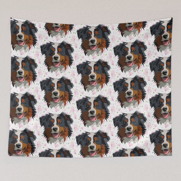 Item preview, Copy of Aussie mutt spring  pattern designed and sold by LeahcarsArt.