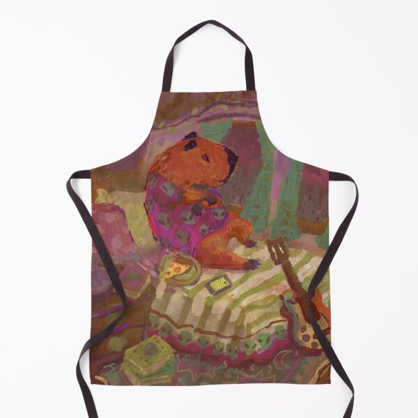 Item preview, A capybara feels left out because she is the only person in her group of friends who hasnt been abducted yet. designed and sold by guilhernunes.