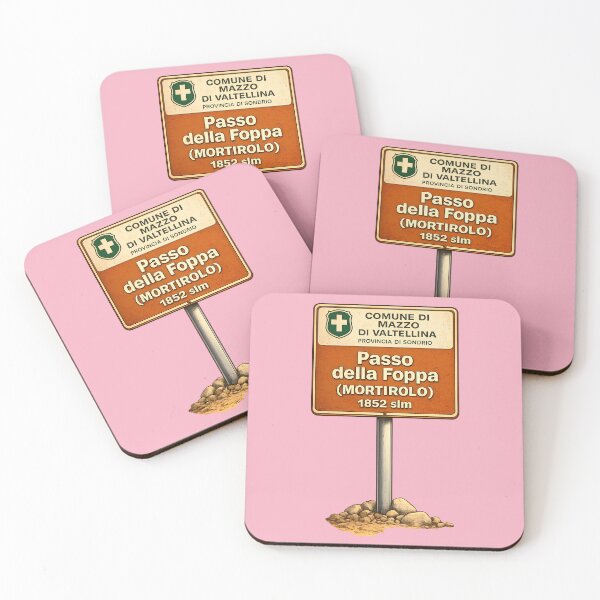 Item preview, Passo della Foppa (Mortirolo) – 1852 slm | Vintage Giro passport plate designed and sold by malero-design.