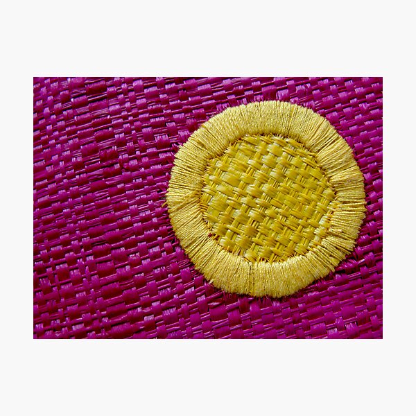Woven Sun Photographic Print