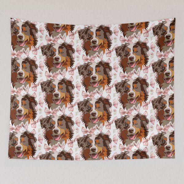 Item preview, Aussie mutt spring  pattern designed and sold by LeahcarsArt.