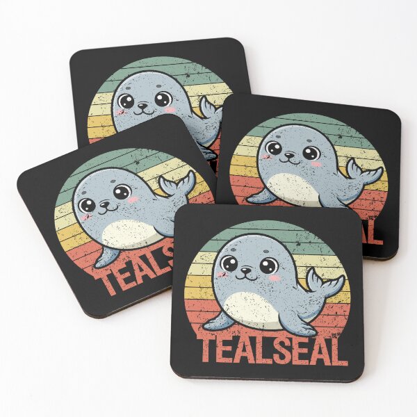 Item preview, Teal Seal. Seals Are Awesome. I am Awesome Therefore. I am A seal T-shirt.  designed and sold by Gajabuu.