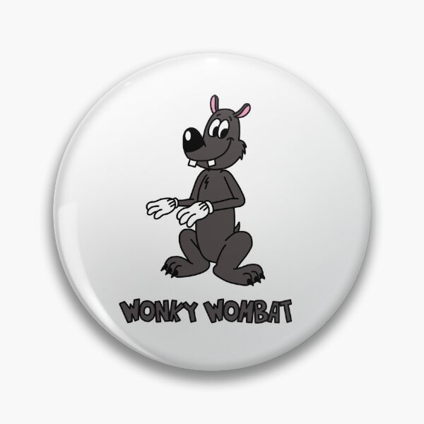 Item preview, Wonky Wombat (with name) designed and sold by RyanRaskin22.