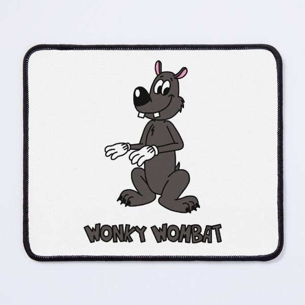 Item preview, Wonky Wombat (with name) designed and sold by RyanRaskin22.