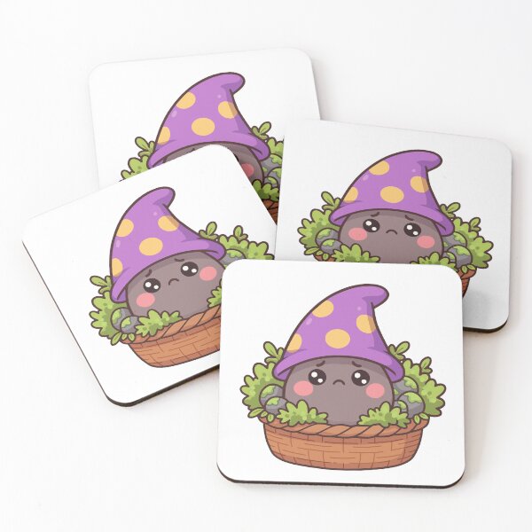 Item preview, Elf Mushroom in Ivy Basket   designed and sold by Kawaii-SweetArt.