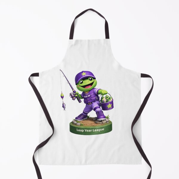 Item preview, Leap Year Fisherman Bobblehead - Frog Fishing designed and sold by Leap29 Designs.