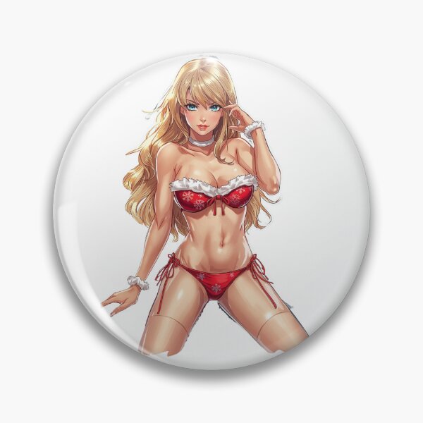 Item preview, Holiday Pin-Up Girl Illustration – Kış Temalı Estetik Kadın Figürü designed and sold by Pigmentra.
