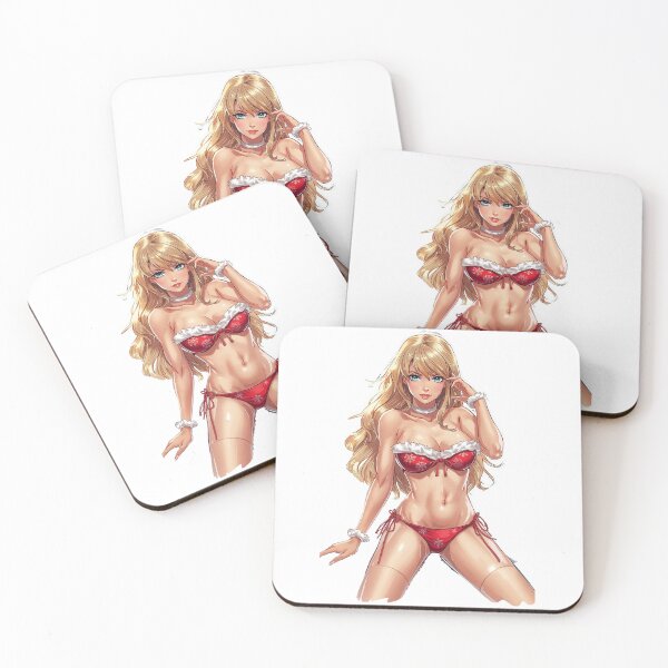 Item preview, Holiday Pin-Up Girl Illustration – Kış Temalı Estetik Kadın Figürü designed and sold by Pigmentra.