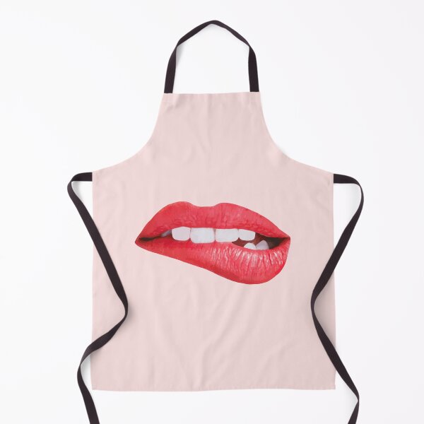 Item preview, Biting Red Lips Mouth designed and sold by WAMTEES.