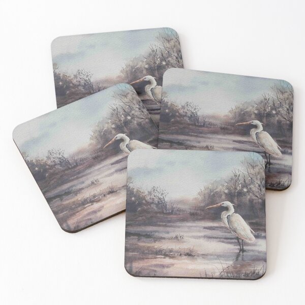 Item preview, Wetland Egret designed and sold by EverIris.