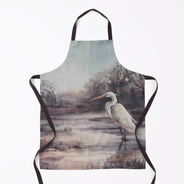 Item preview, Wetland Egret designed and sold by EverIris.