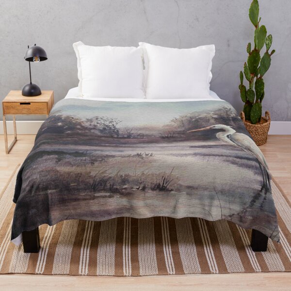 Item preview, Wetland Egret designed and sold by EverIris.