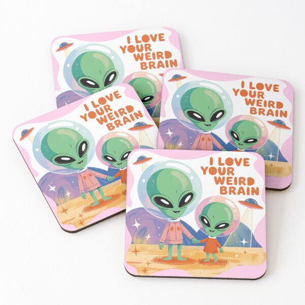 Item preview, Out of This World Weird Love designed and sold by SKADIVIUM.