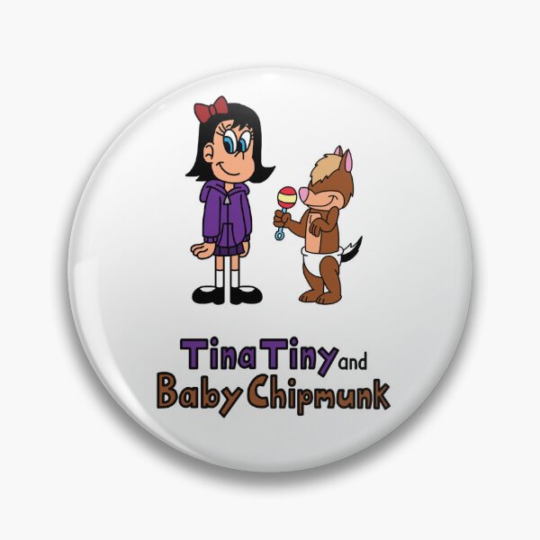 Item preview, Tina Tiny and Baby Chipmunk (with name) designed and sold by RyanRaskin22.