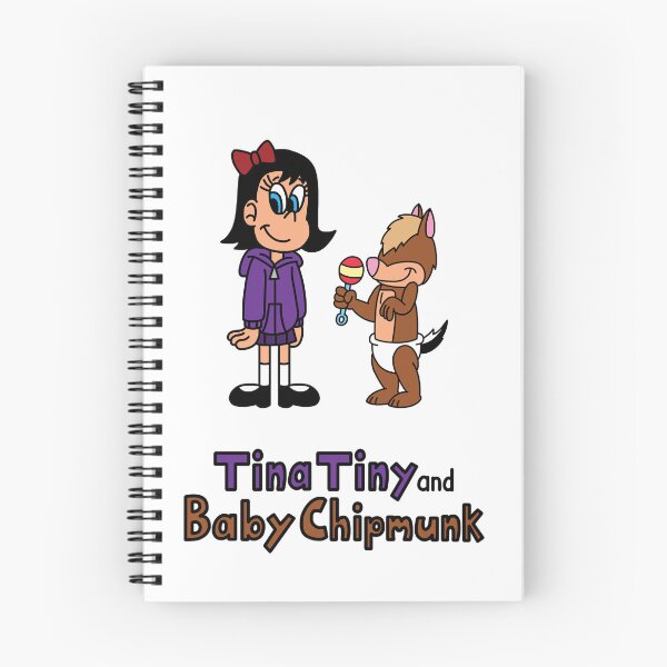 Item preview, Tina Tiny and Baby Chipmunk (with name) designed and sold by RyanRaskin22.