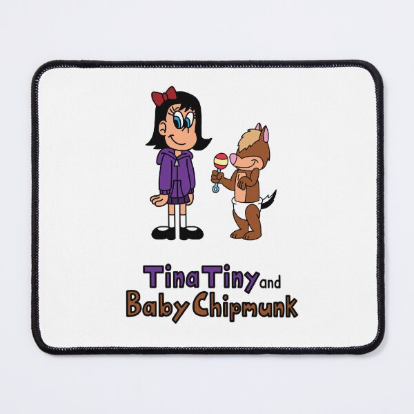 Item preview, Tina Tiny and Baby Chipmunk (with name) designed and sold by RyanRaskin22.
