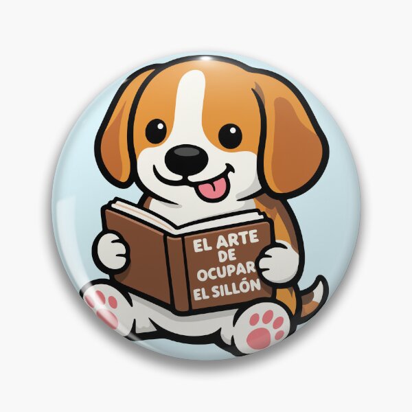 Item preview, Cute Chibi Beagle Reading Book designed and sold by SoyYuriO.