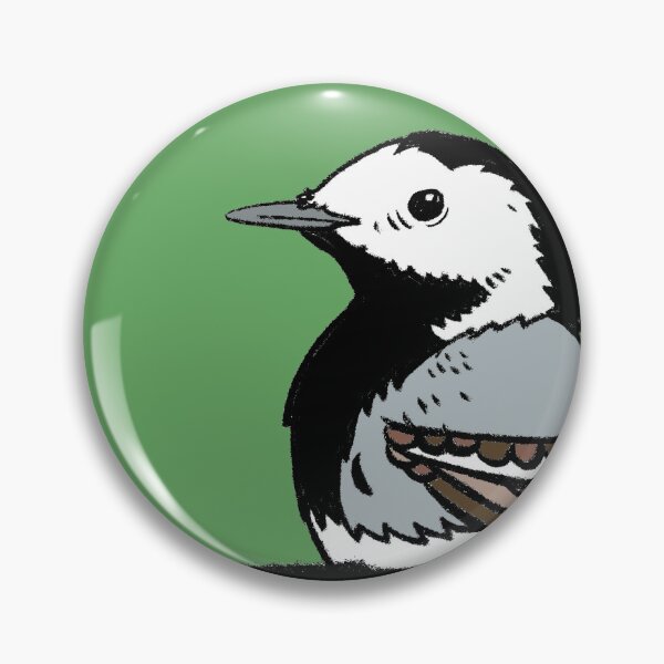 Item preview, Pied Wagtail - Bird, Birds, Bird art – Pop Art - by GW-ART designed and sold by GWARTGB.