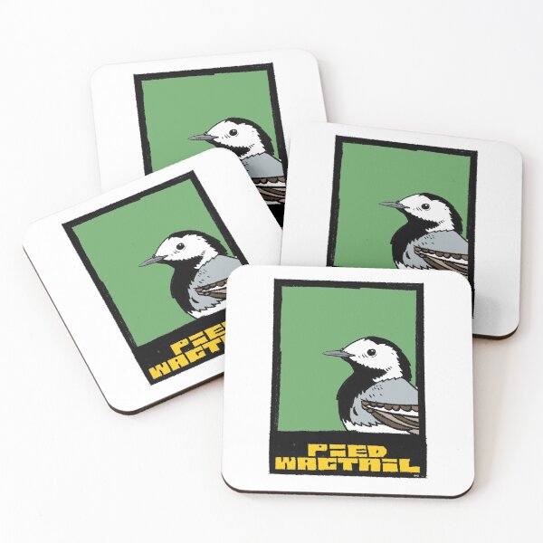 Item preview, Pied Wagtail - Bird, Birds, Bird art – Pop Art - by GW-ART designed and sold by GWARTGB.