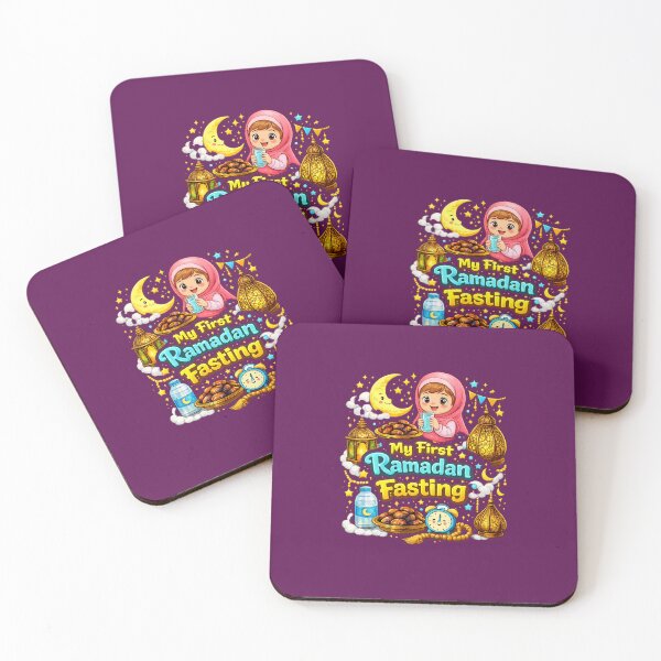 Item preview, Kids First Ramadan Fasting - girls edition designed and sold by PicstoryShop.