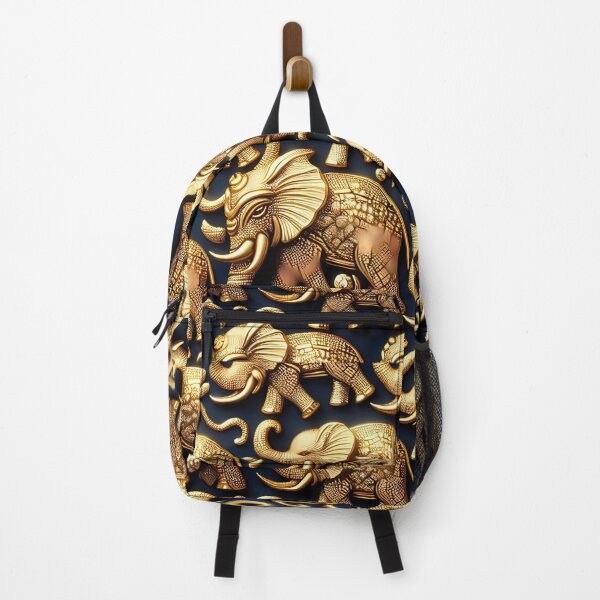 Item preview, Exotic Gold Elephant Royale - Luxurious Premium Pattern designed and sold by studio artimente.