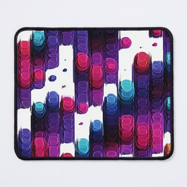Item preview, Neon color white circle pattern designed and sold by JeniSeny.