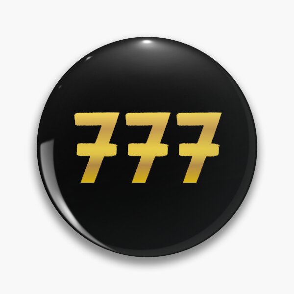 Item preview, 777, Golden Lucky Numbers   designed and sold by Memes N Lore .