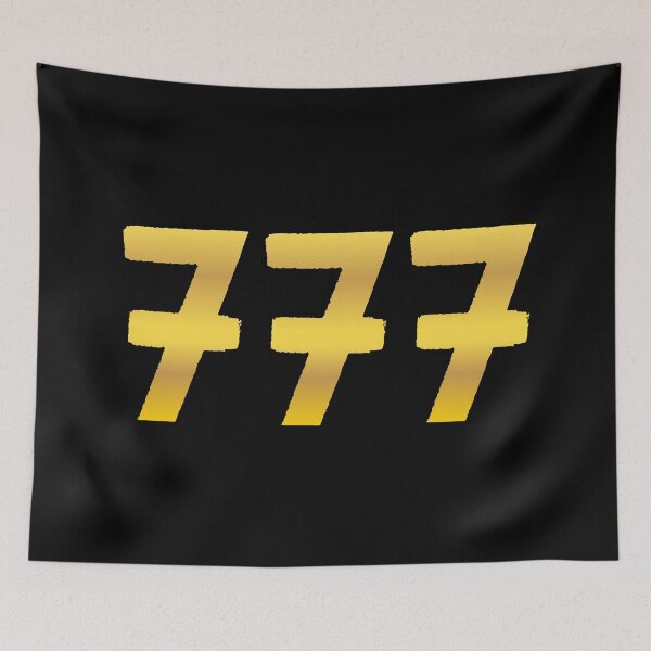 Item preview, 777, Golden Lucky Numbers   designed and sold by Memes N Lore .
