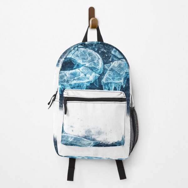 Item preview, Ice SAD – Frozen Crystal Word with Blue Glow designed and sold by BoldLineDesign.