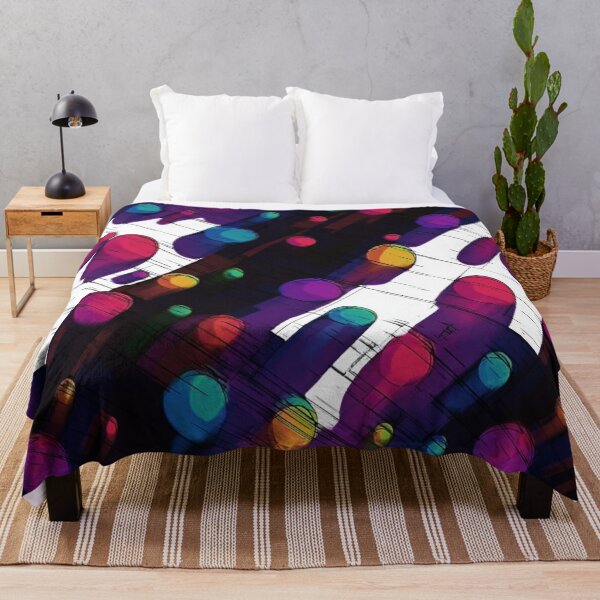 Item preview, Neon color white circle pattern 6th designed and sold by JeniSeny.