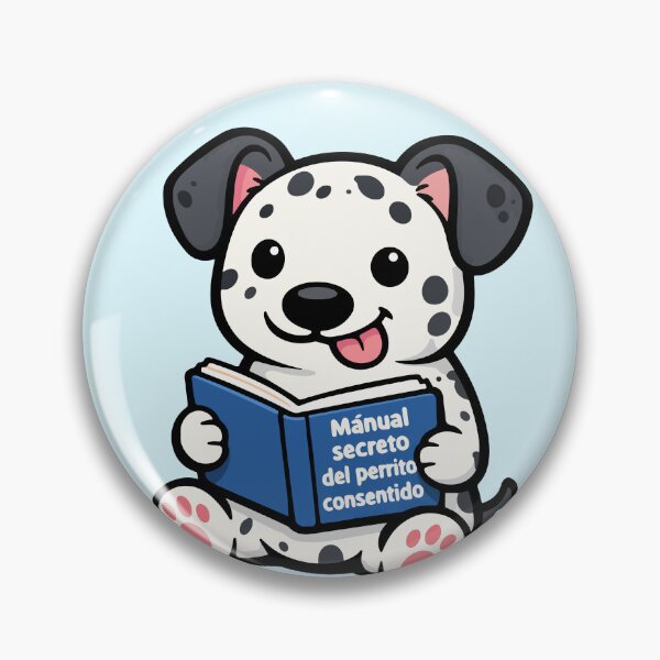 Item preview, Cute chibi Dalmatian reading a book designed and sold by SoyYuriO.
